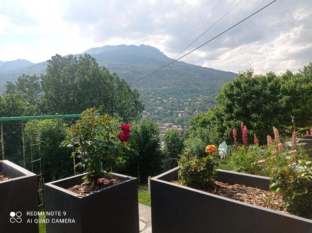 Rdc Villa Plein Sud Avec Vue Imprenable Бриансон Экстерьер фото