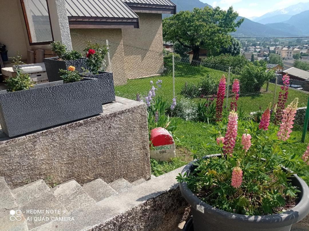 Rdc Villa Plein Sud Avec Vue Imprenable Бриансон Экстерьер фото